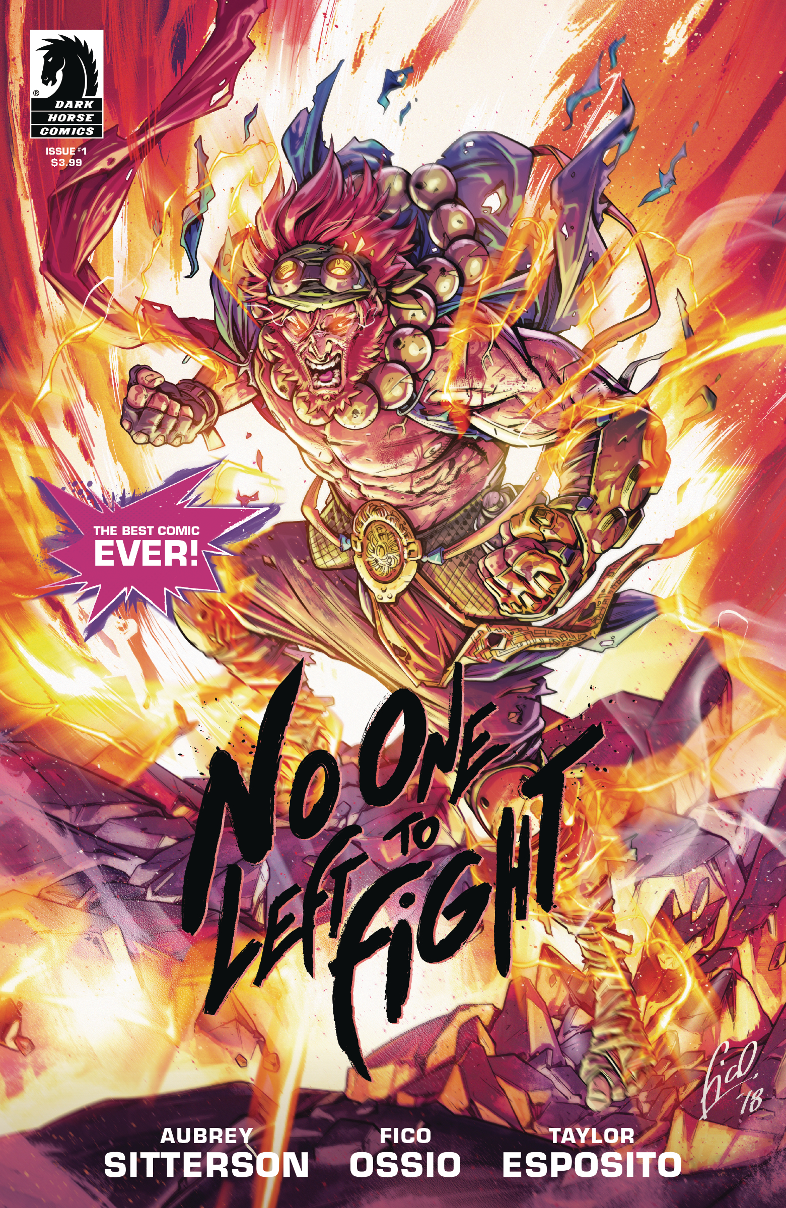 No One Left To Fight #1 2nd Printing (Of 5)