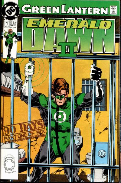 Green Lantern: Emerald Dawn II #1 [Direct]-Near Mint (9.2 - 9.8)