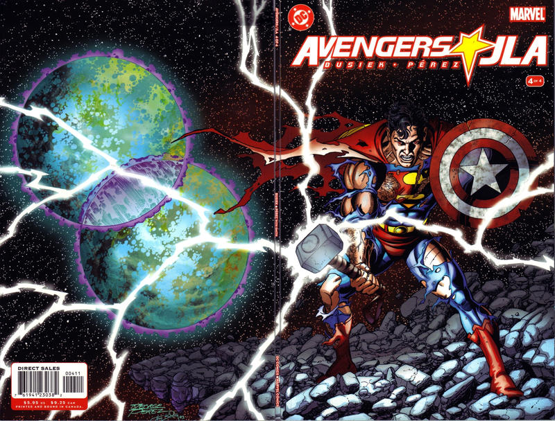 Avengers / JLA #4 - Nm 9.4 [Stock Image]