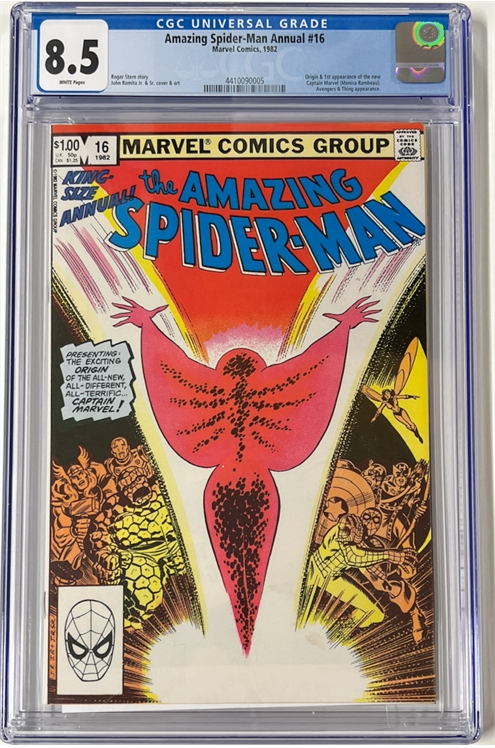 Amazing Spider-Man Annual #16 Cgc 8.5
