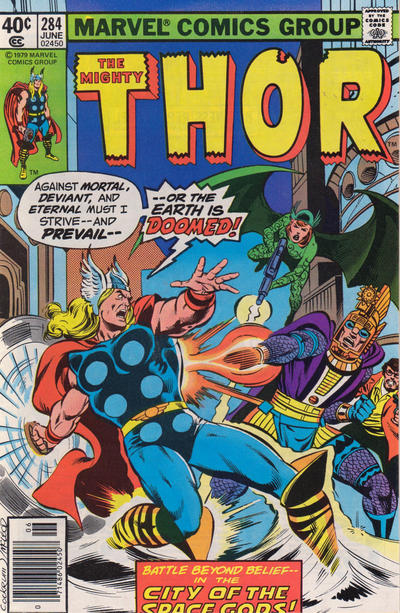 Thor #284 [Newsstand]-Very Good (3.5 – 5)