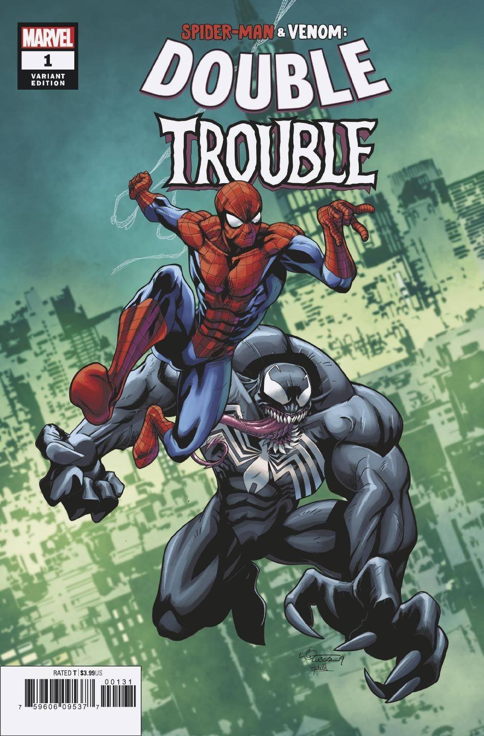 Spider-Man & Venom Double Trouble #1 Lubera Variant (Of 4)