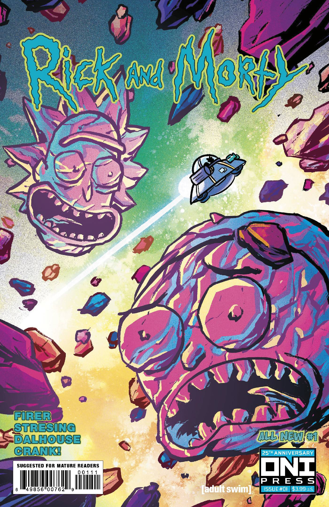 Rick And Morty #1 Cover A Fred Stresing (Mature) (2023)