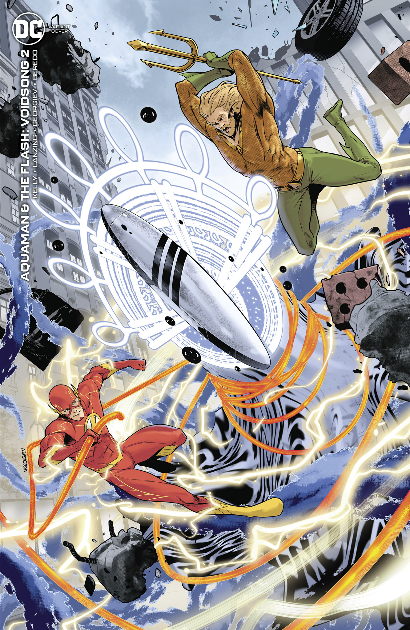 Aquaman & The Flash Voidsong #2 Cover B Vasco Georgiev Variant (Of 3)