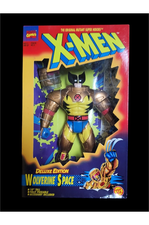 Toy Biz 1994 X-Men 10 Inch Space Wolverine Figure Mib Pre-Owned