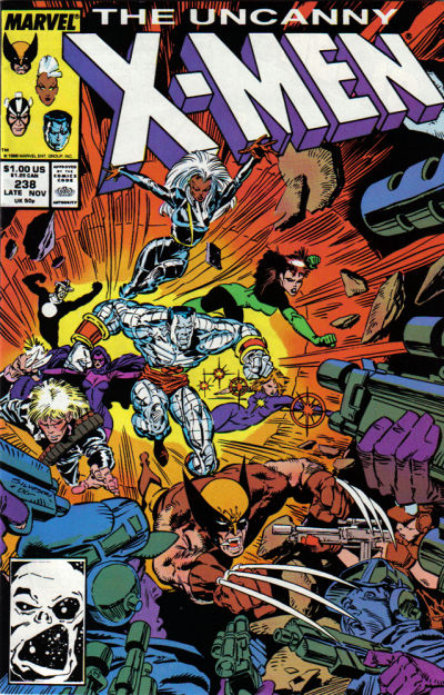 The Uncanny X-Men #238 [Direct]-Fine