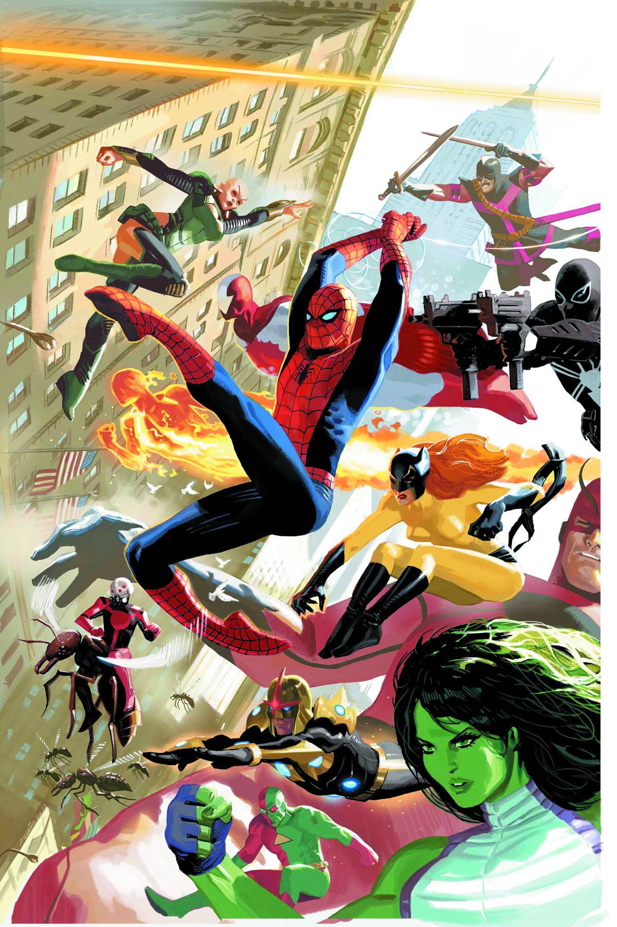 Avengers #6 (Avengers 50th Anniversary Variant) (2012)