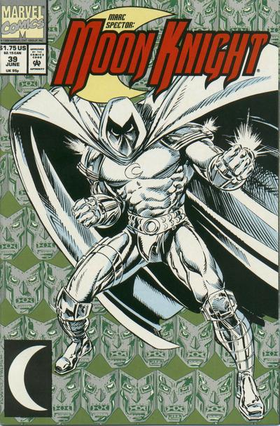 Marc Spector: Moon Knight #39-Very Good (3.5 – 5)