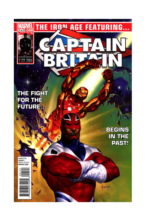 Iron Age #1 Captain Britain Jusko Variant
