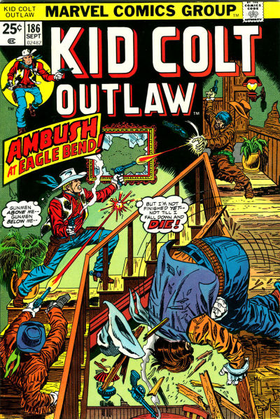 Kid Colt Outlaw #186-Very Fine (7.5 – 9)