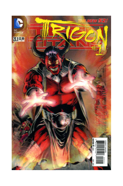 Teen Titans #23.1 Trigon 3d Motion Cover (2011)