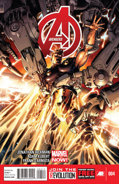 Avengers #4-Near Mint (9.2 - 9.8)