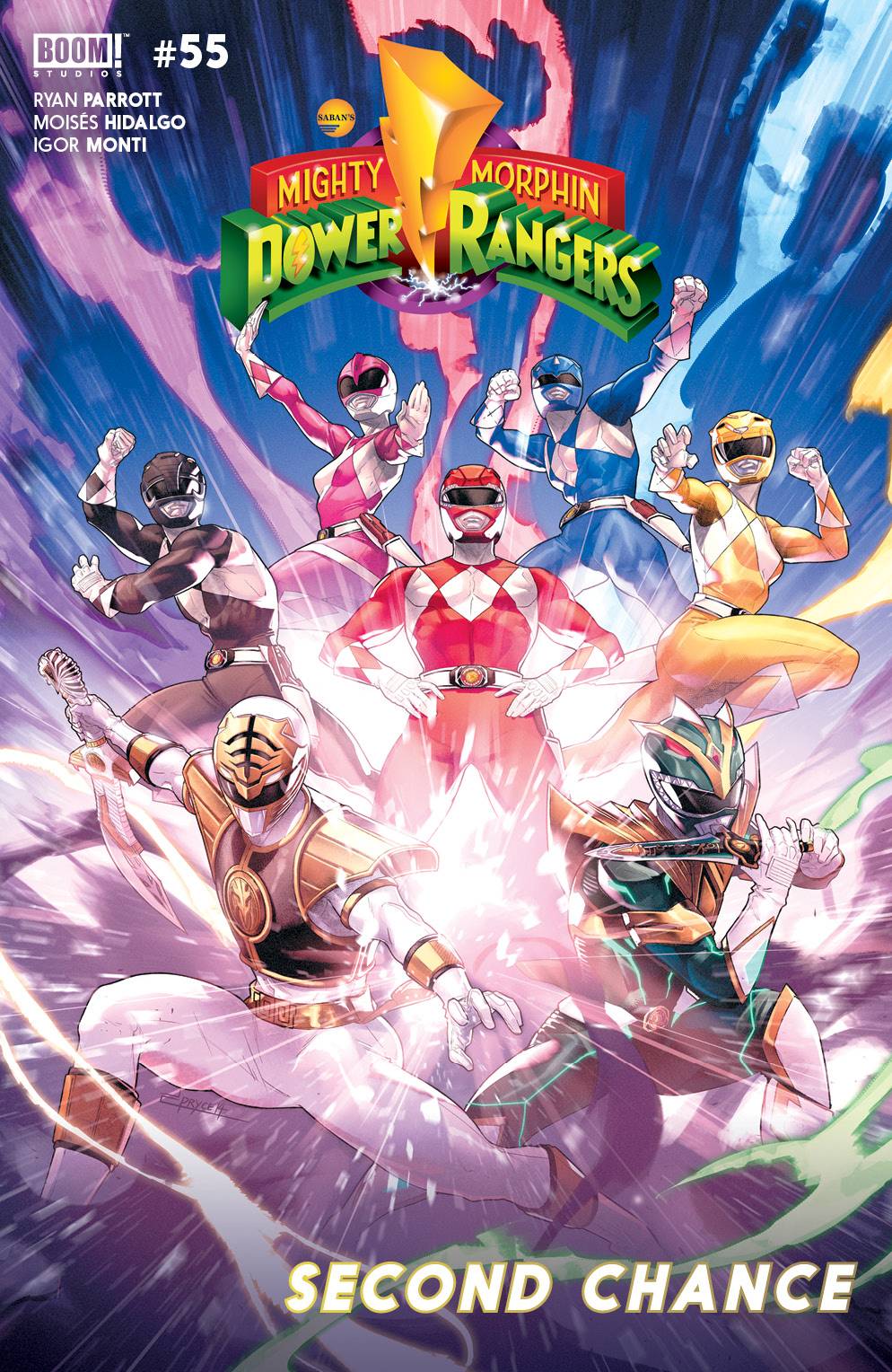 Mighty Morphin Power Rangers #55 Cover A Main