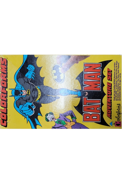 Colorforms 1989 Batman Adventure Set Pre-Owned