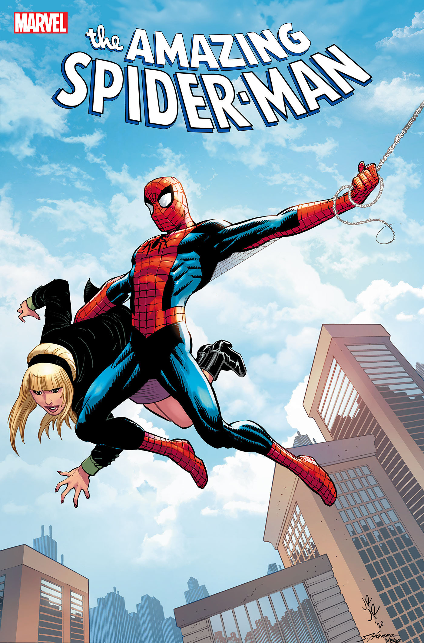 Amazing Spider-Man #25 1 for 100 Incentive John Romita Jr. Gwen Stacy Variant (2022)