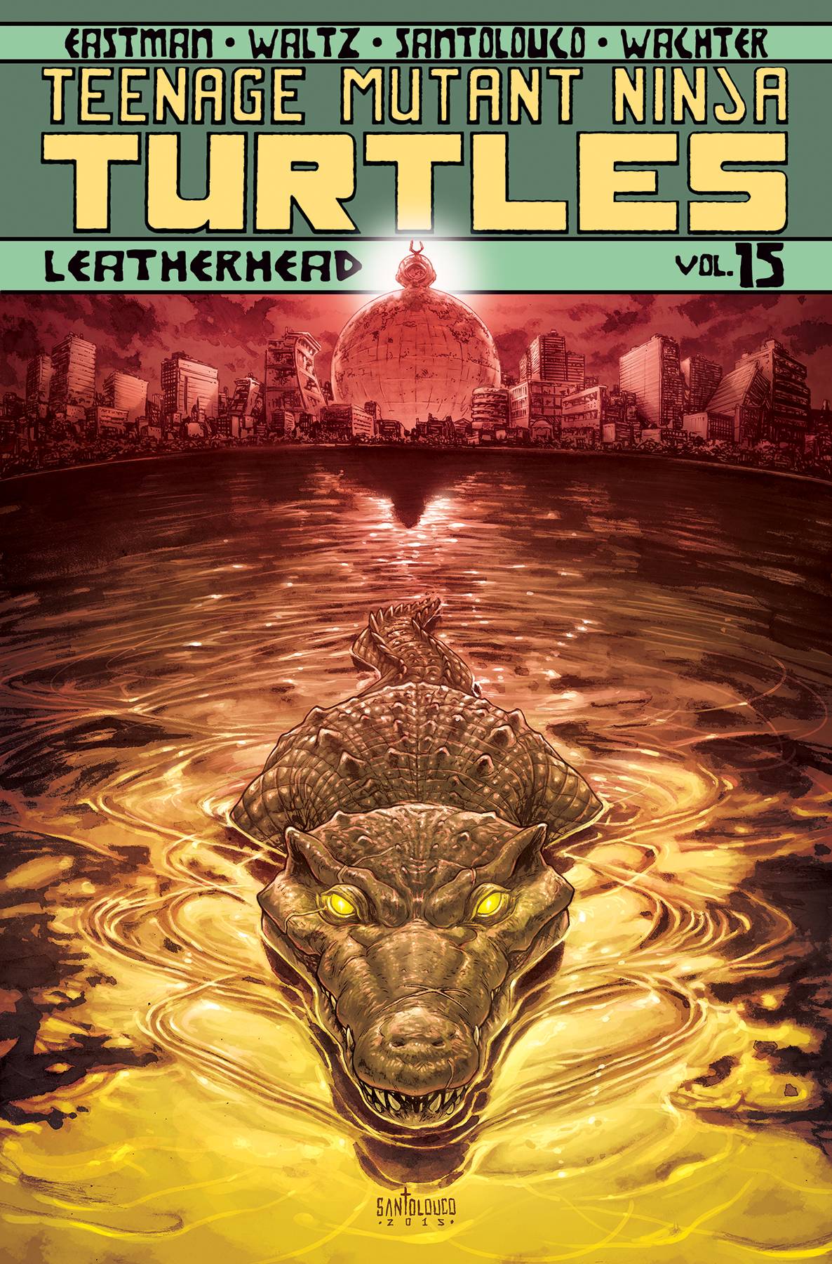 Teenage Mutant Ninja Turtles Ongoing Graphic Novel Volume 15 Leatherhead