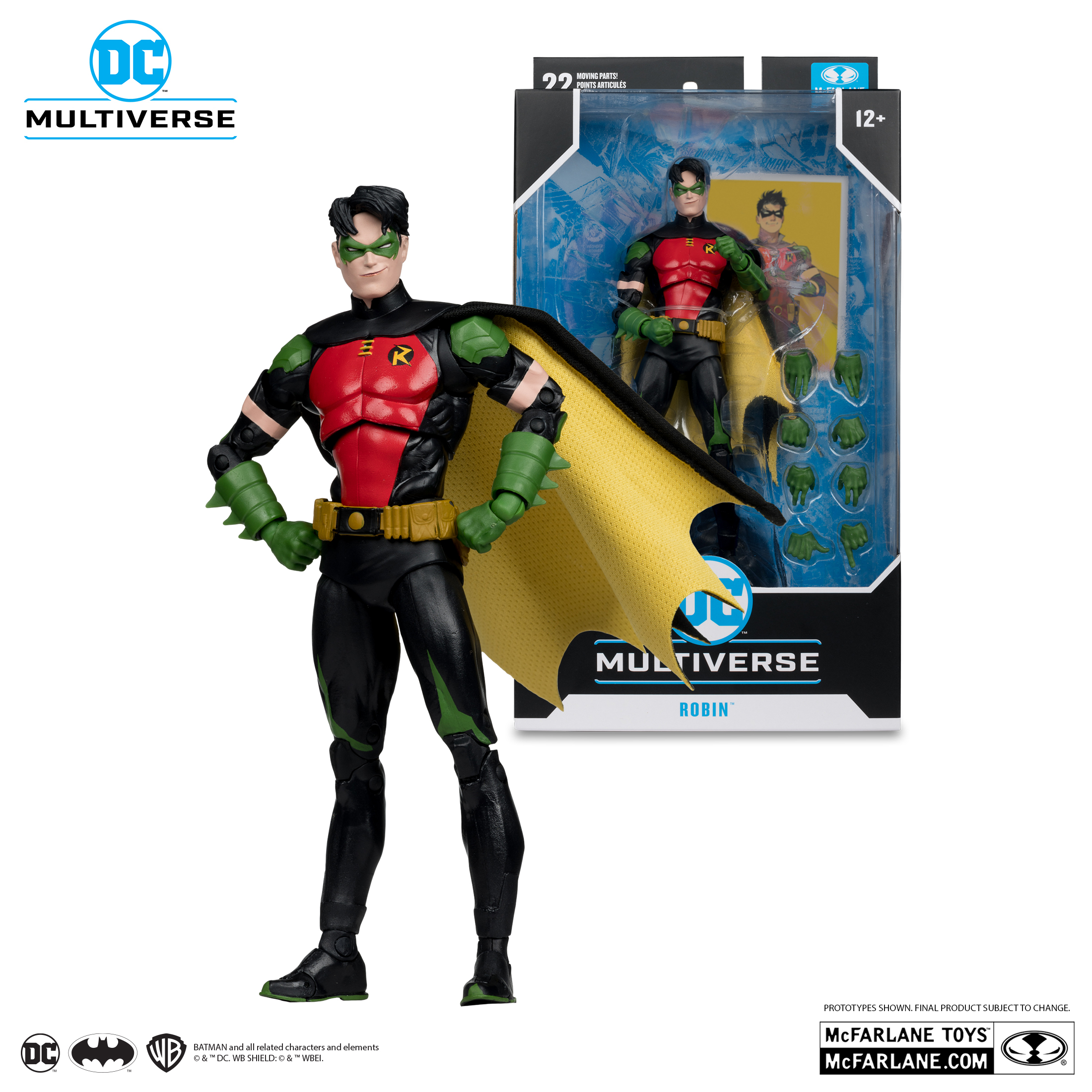 DC Multiverse 7in New DC Rebirth Tim Drake Action Figure