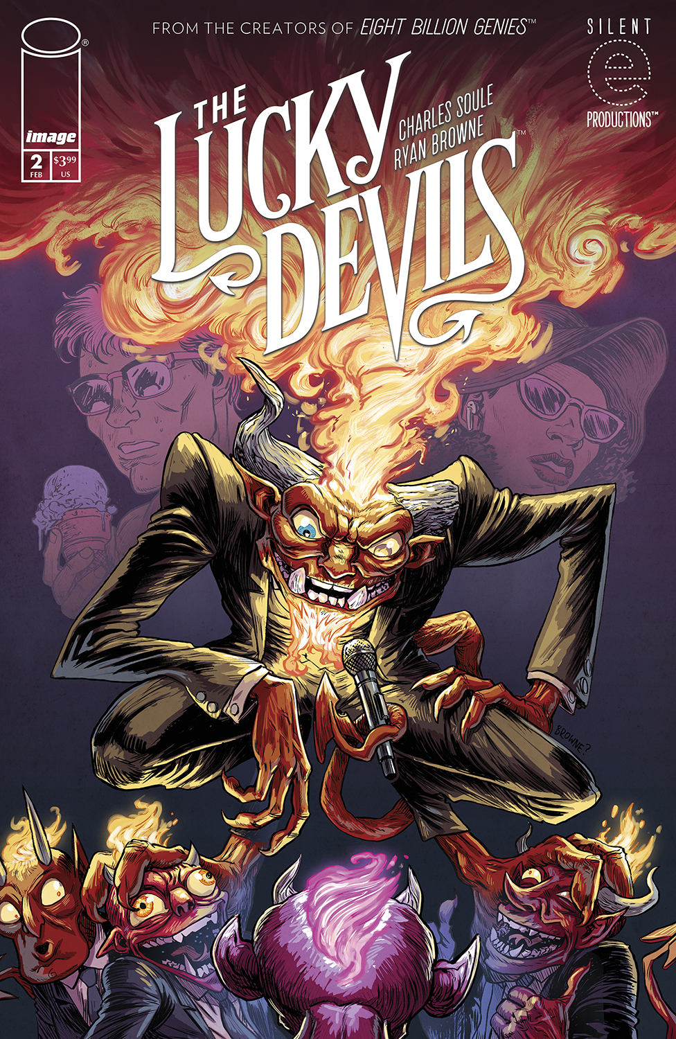 Lucky Devils #2 Cover A Ryan Browne (Mature) (Of 9)