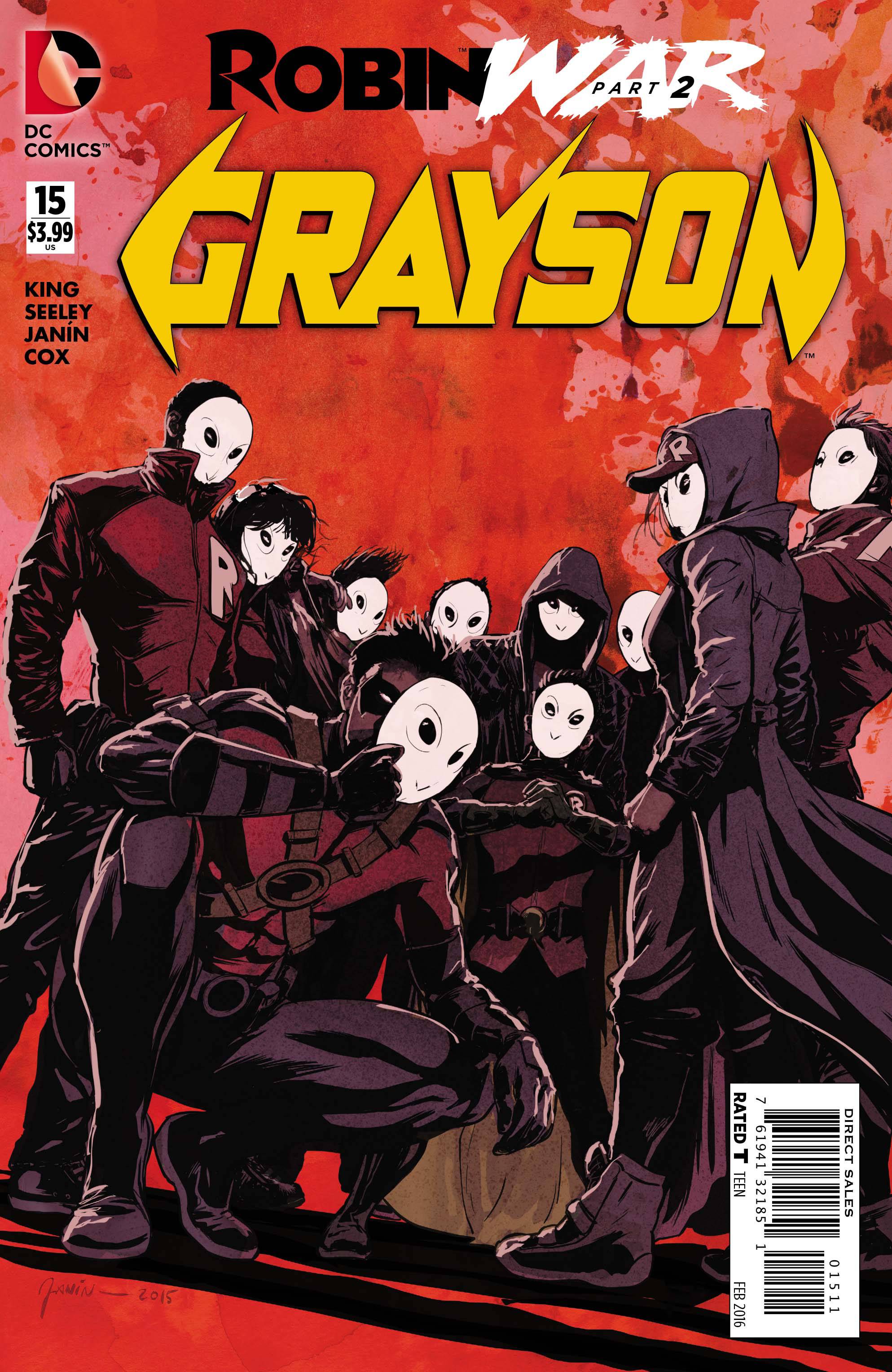 Grayson #15 (Robin War) (2014)