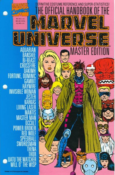 Official Handbook of The Marvel Universe Master Edition #21