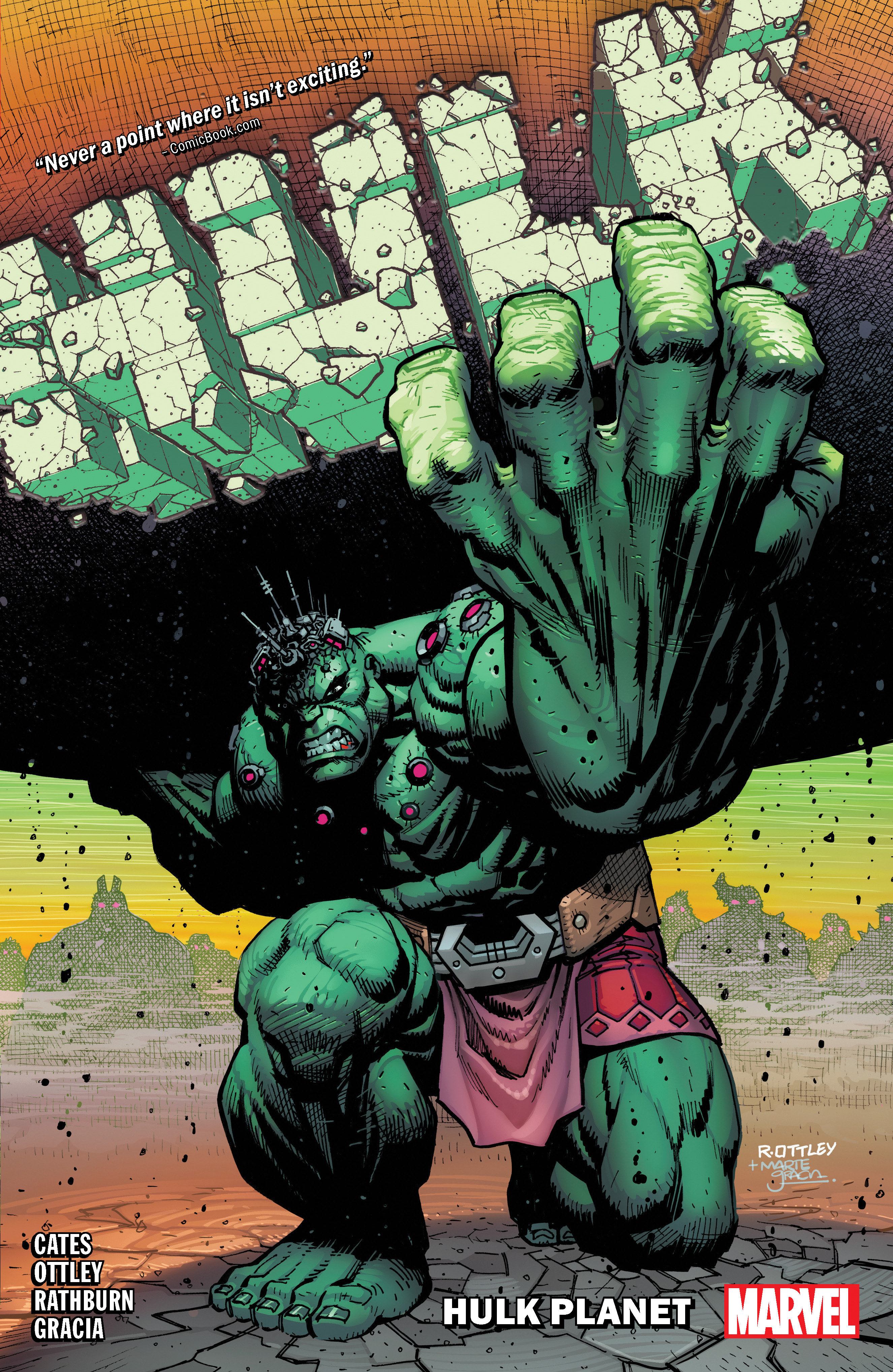 Hulk by Donny Cates Graphic Novel Volume 2 Hulk Planet