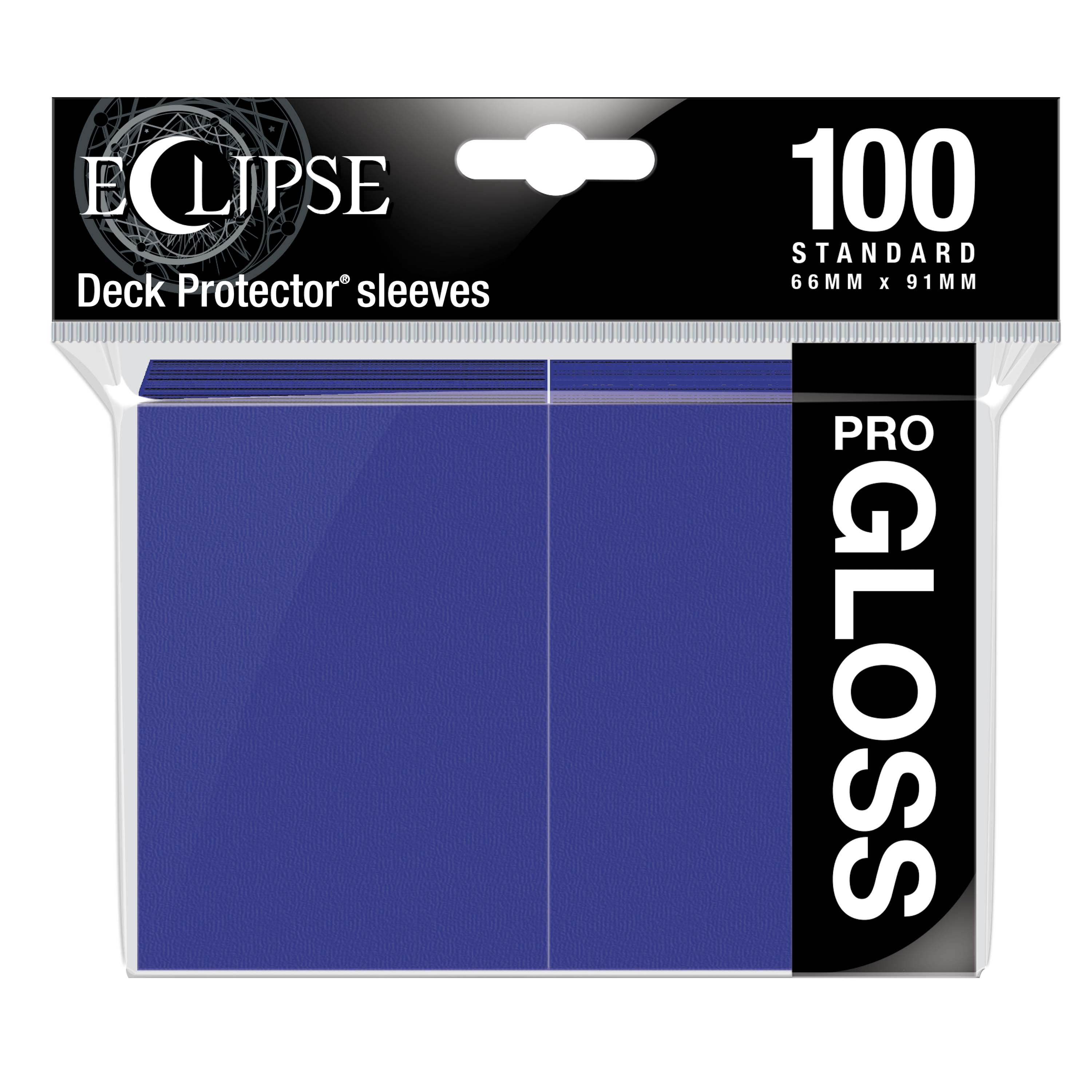 Ultra Pro: Eclipse Gloss Standard Sleeves (100 count ) - Royal Purple