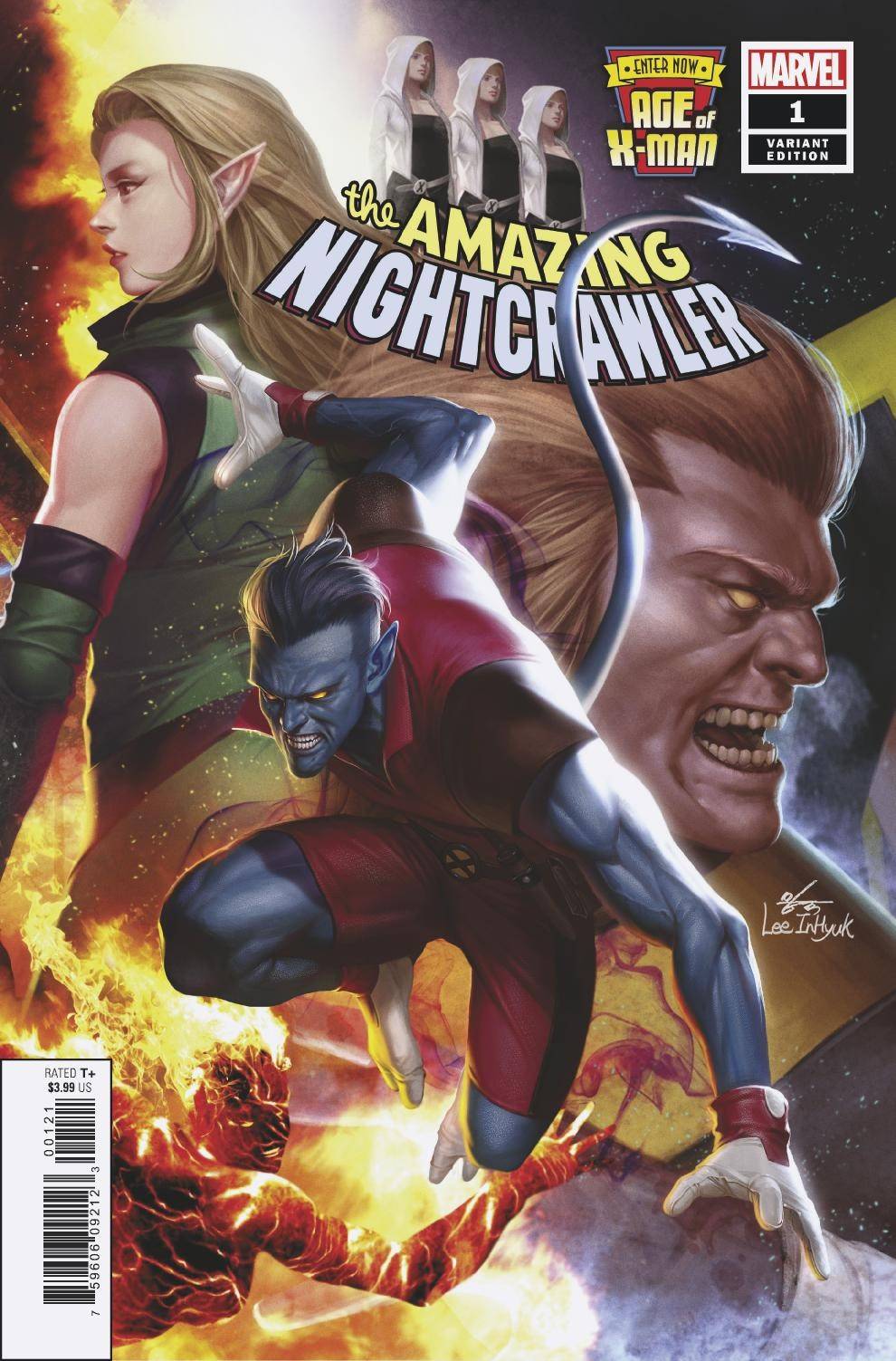 Age of X-Man Amazing Nightcrawler #1 Inhyuk Lee Connecting Variant (Of 5)