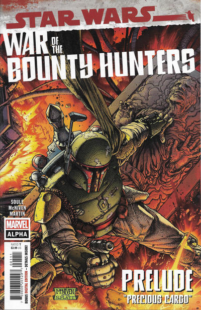 Star Wars: War of The Bounty Hunters Alpha #1 [Jan Duursema Virgin Art Cover]