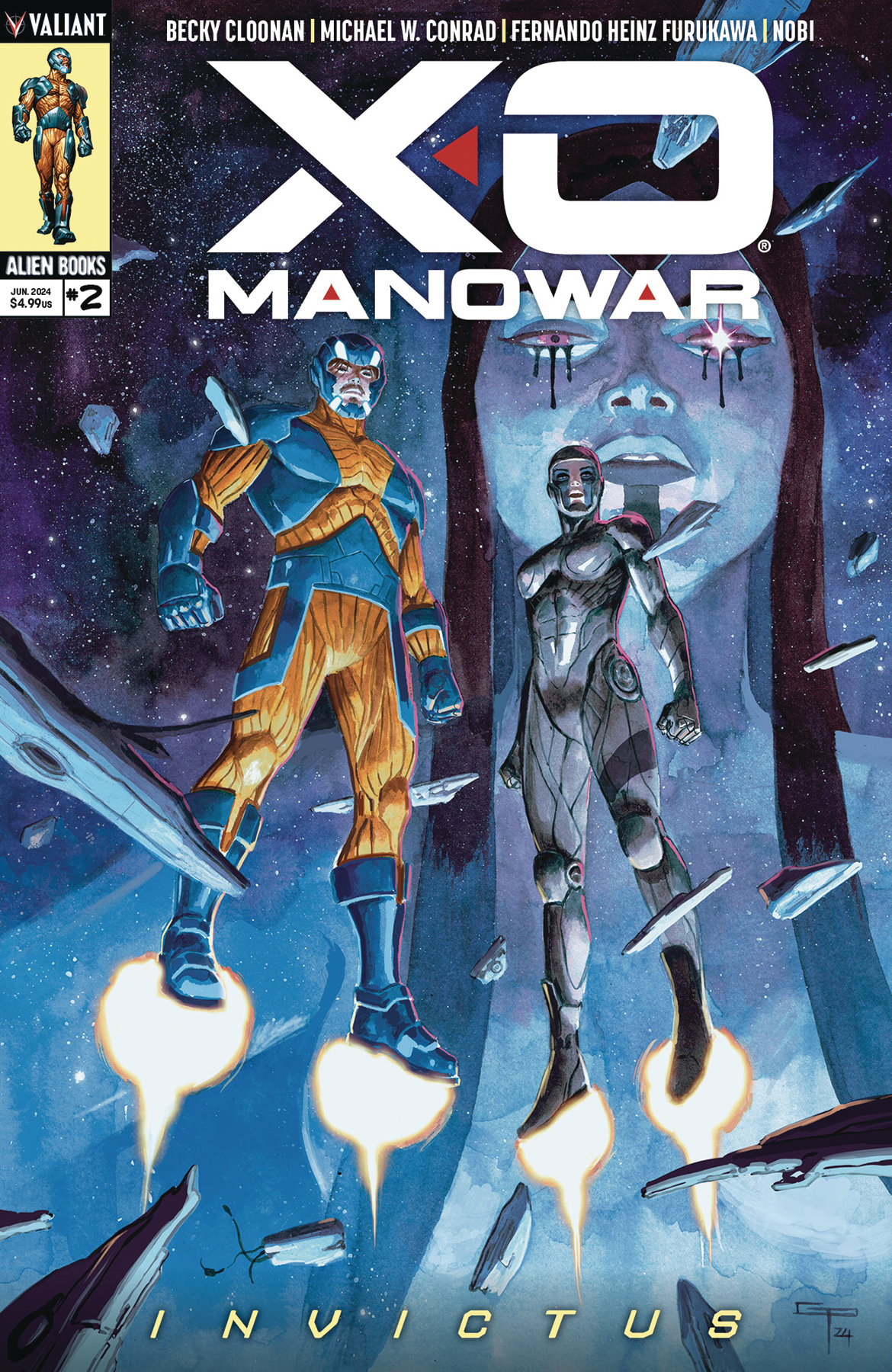 X-O Manowar Invictus #2 Cover A Peralta (Of 4)
