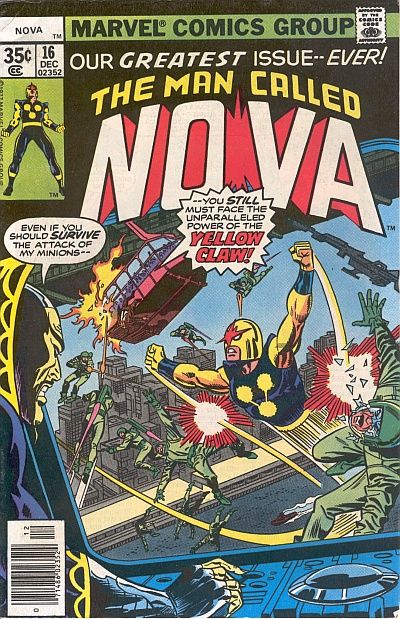 Nova #16-Near Mint (9.2 - 9.8)