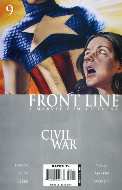 Civil War: Front Line #9-Very Fine (7.5 – 9)