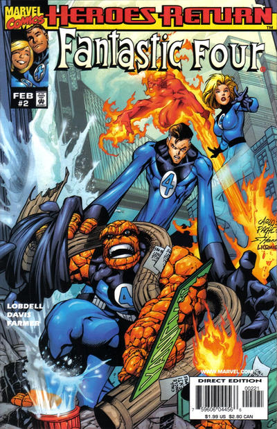 Fantastic Four #2 [Variant Cover]-Fine (5.5 – 7)