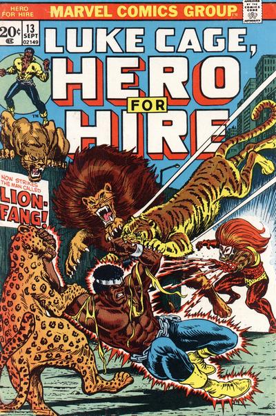 Hero For Hire #13-Very Good (3.5 – 5)