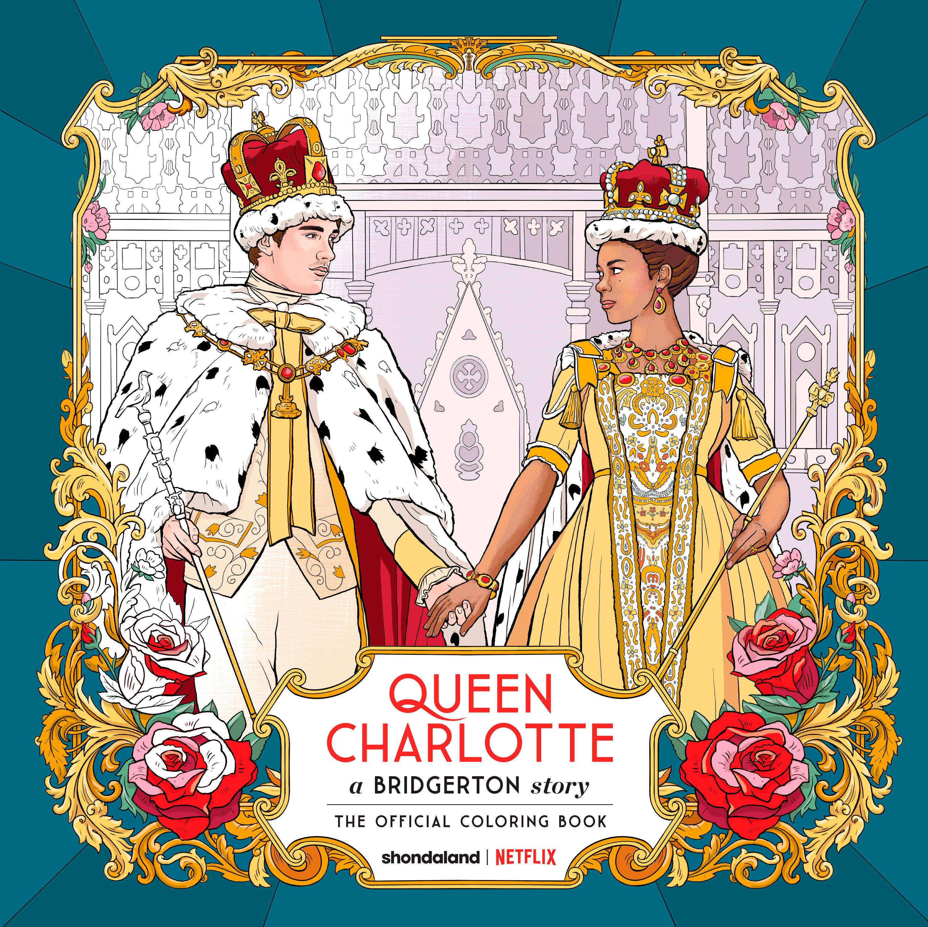 Queen Charlotte, A Bridgerton Story The Official Coloring Book