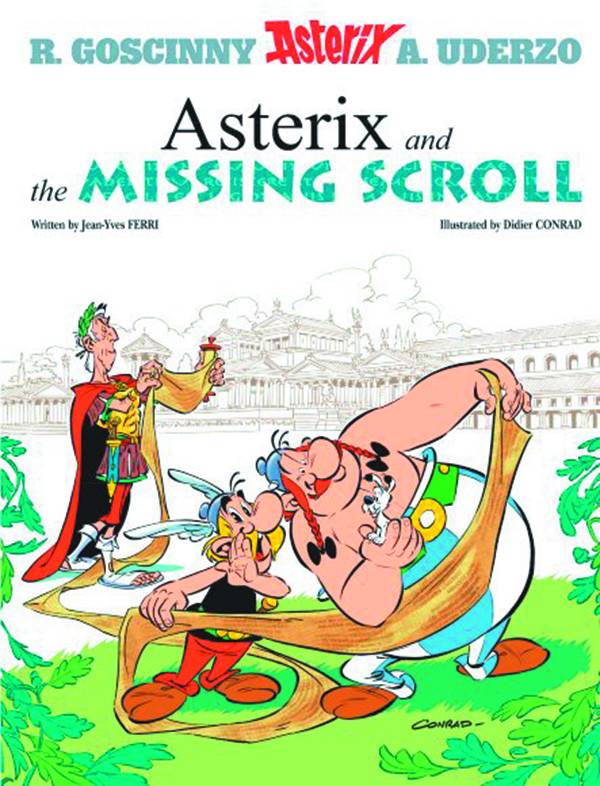 Asterix Graphic Novel Volume 36 Asterix and the Missing Scroll