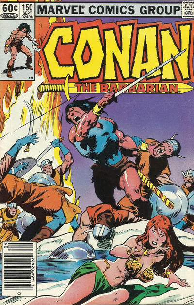 Conan The Barbarian #150 [Newsstand]-Very Good (3.5 – 5)