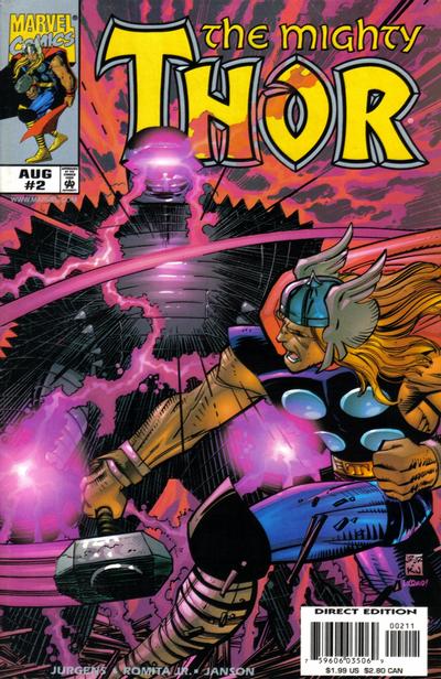 Thor #2 [Newsstand]-Fine (5.5 – 7)