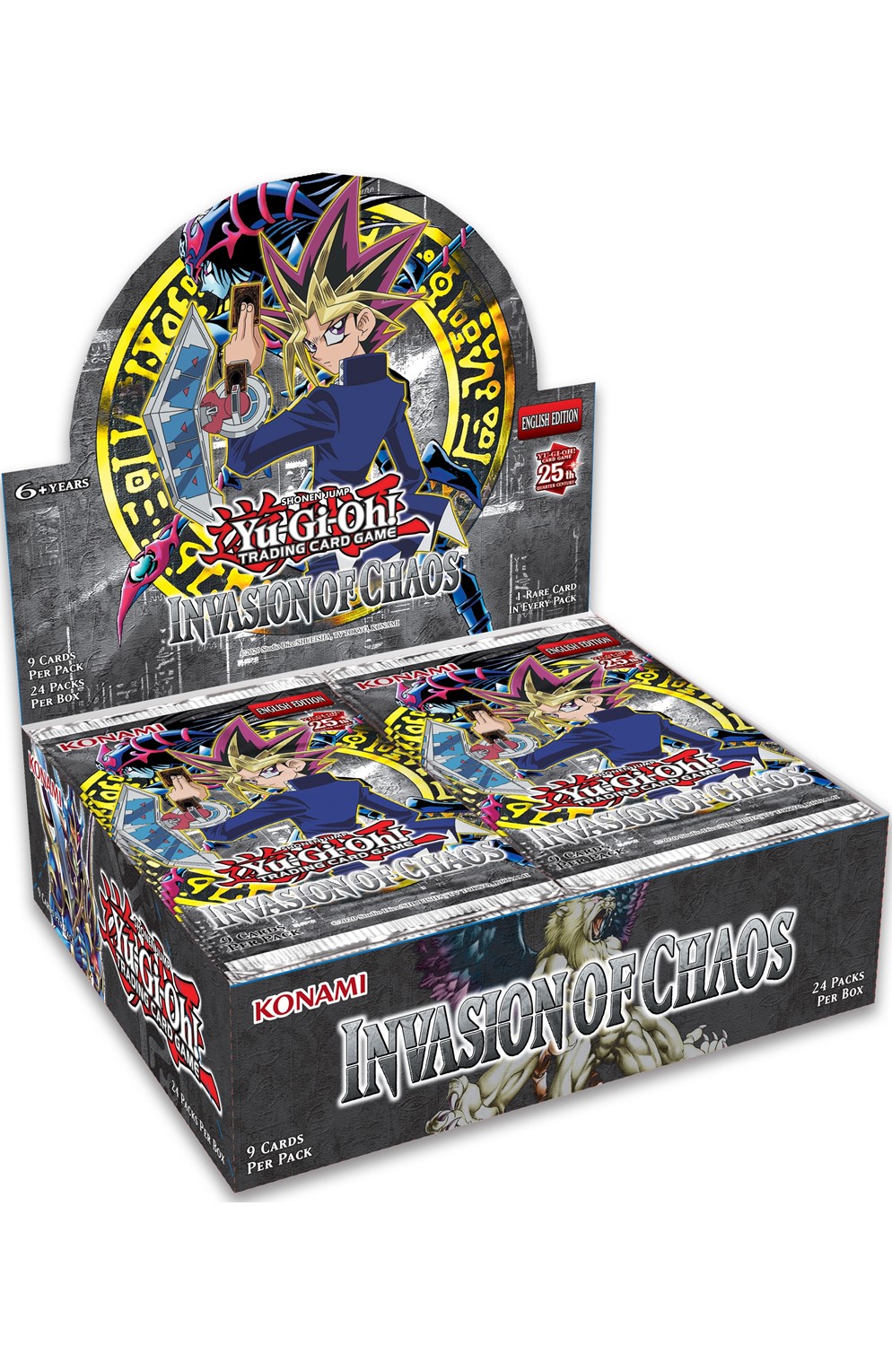 Yu-Gi-Oh! TCG: Invasion of Chaos 25th Anniversary Booster Display (24)
