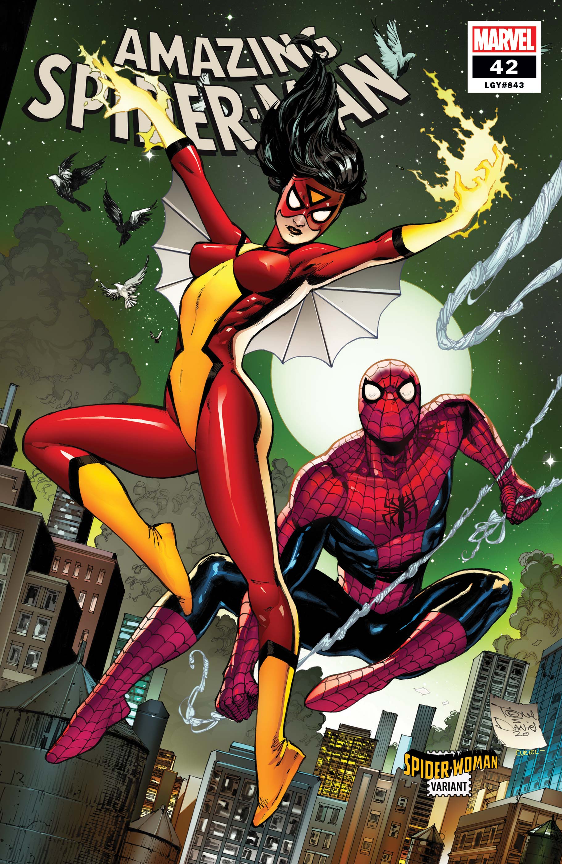 Amazing Spider-Man #42 Daniel Spider-Woman Variant (2018)