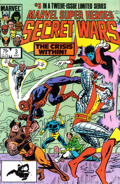 Marvel Super-Heroes Secret Wars #3 [Direct](1984)-Very Fine (7.5 – 9)