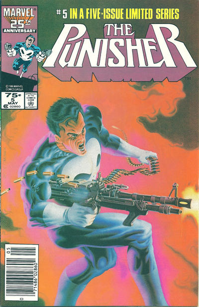 The Punisher #5 [Newsstand]-Very Good (3.5 – 5) [Signed By Michael Zeck W/Coa]