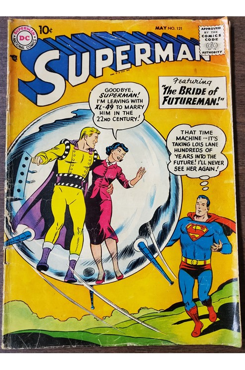 Superman #121 (1939)-Fair -2