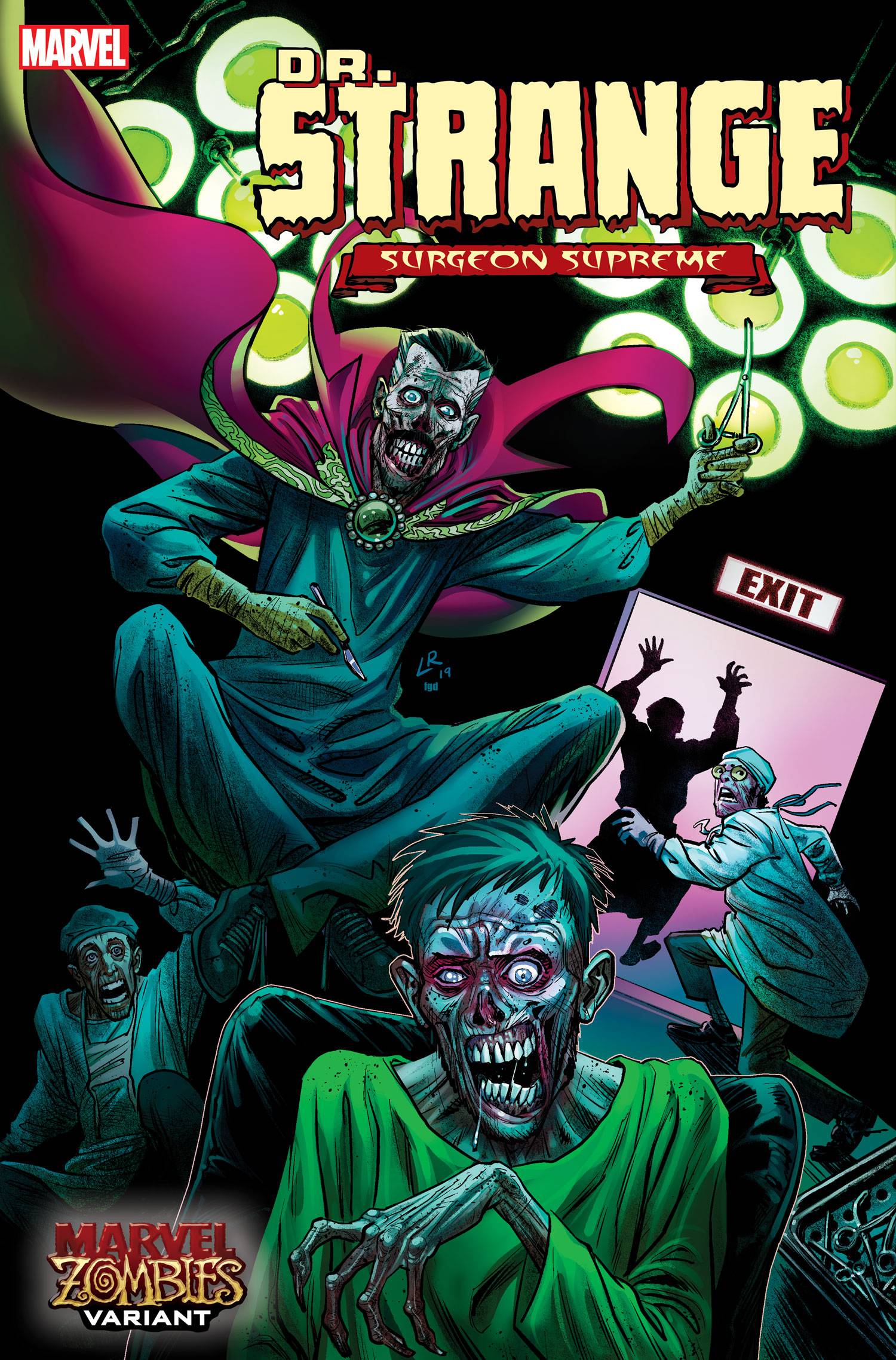 Dr Strange #5 Luke Ross Marvel Zombies Variant