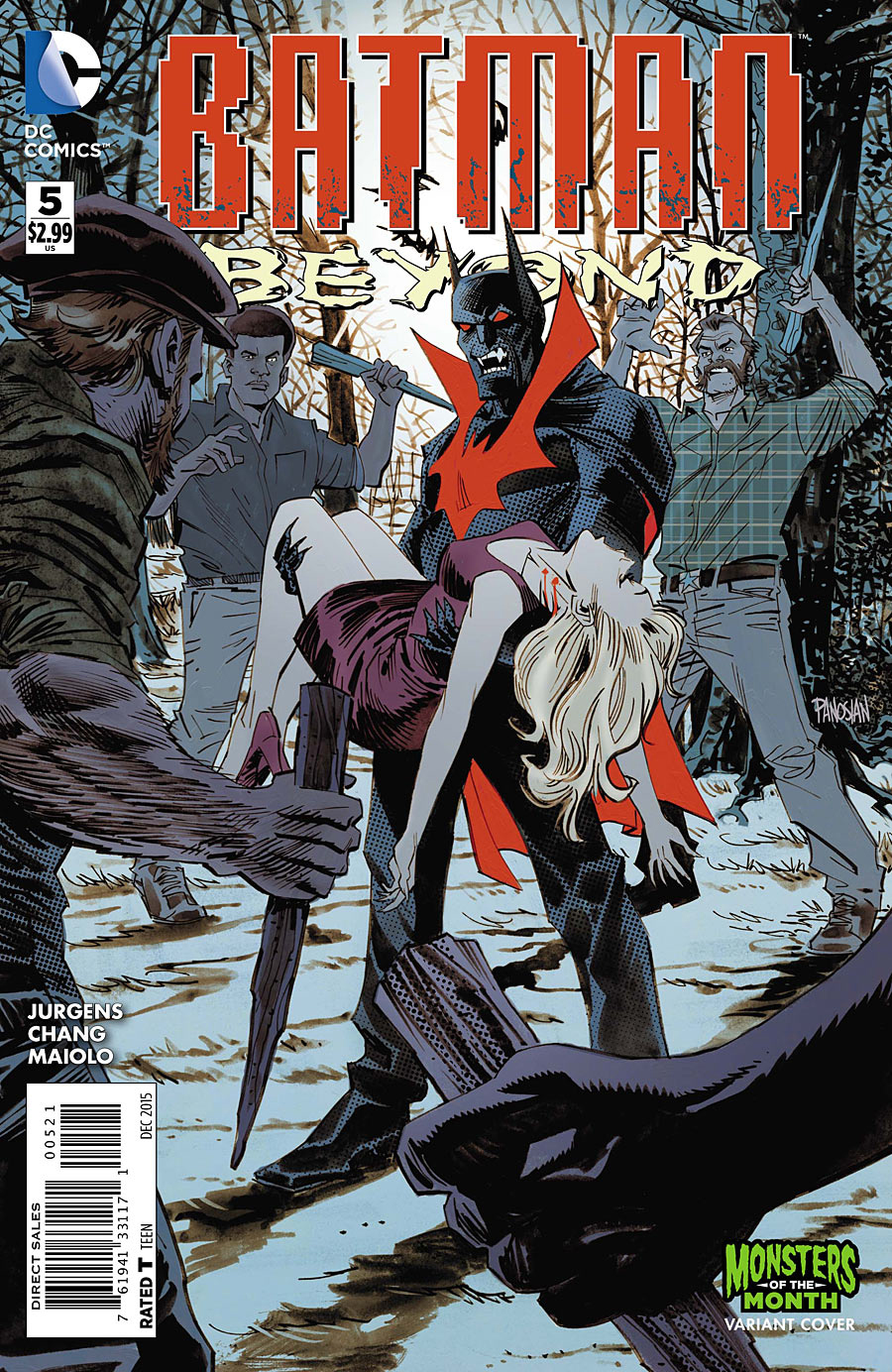 Batman Beyond #5 (2015) Monsters Variant