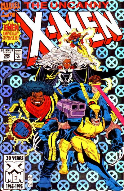 The Uncanny X-Men #300 [Direct]-Very Good (3.5 – 5) [1St. App of Amelia Voght & 1St. Legacy Virus]