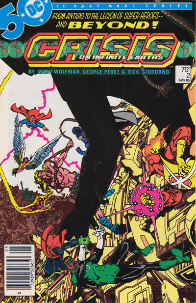 Crisis On Infinite Earths #2 [Newsstand](1985)-Very Good (3.5 – 5)