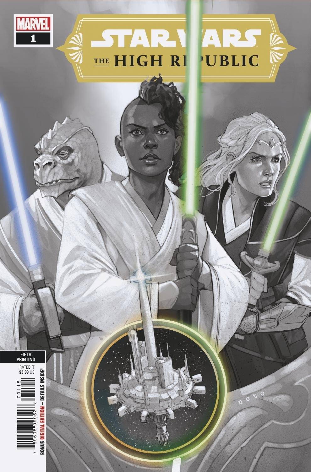 Star Wars the High Republic #1 5th Printing Variant (2021)