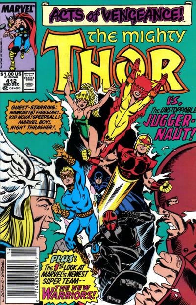 Thor #412 [Newsstand] - Fn+