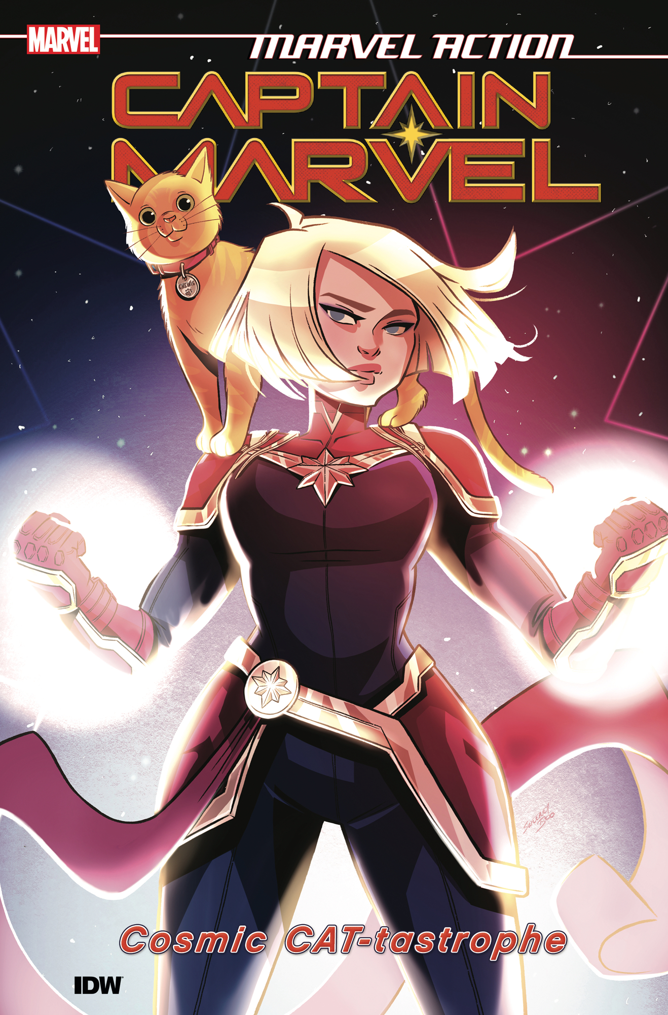 Marvel Action Captain Marvel Graphic Novel Volume 1 Cat-Tastrophe