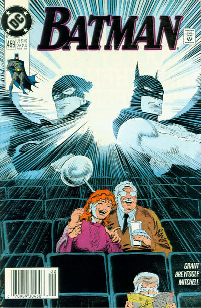 Batman #459 [Newsstand]-Fine (5.5 – 7)